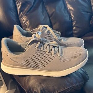Kizik Lima Hands Free Lace Up Slip On Shoes Sneaker Gray Mens Size 13